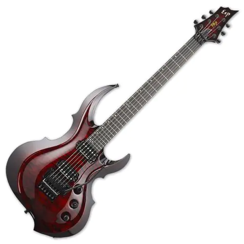 ESP FRX CTM Original Series Electric Guitar in See Thru Black Cherry, ESP FRX STBC