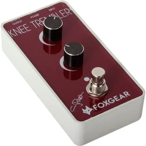 FoxGear Knee Trembler Guy Pratt Signature Tremolo Pedal, FOX-KTM