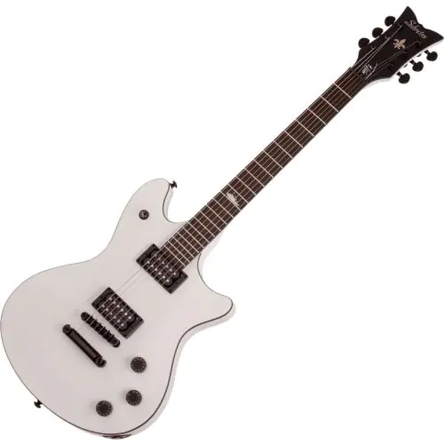 Schecter Jerry Horton Tempest Electric Guitar Satin White, SCHECTER358