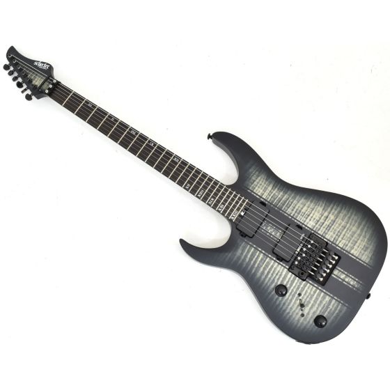 Schecter Banshee GT FR Left Handed Electric Guitar Satin Charcoal Burst, SCHECTER1524