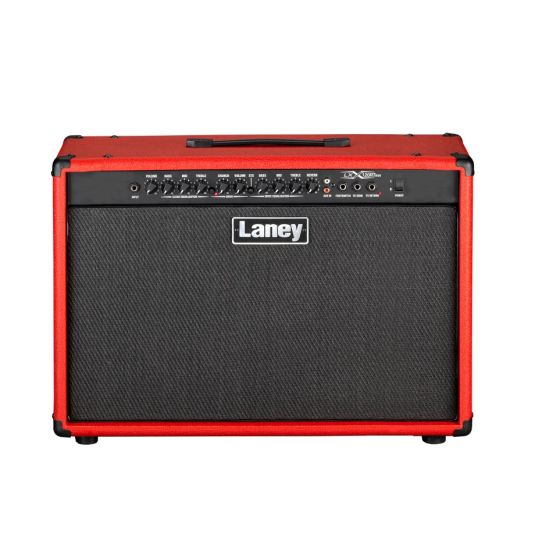 LANEY LX120RT-RED 120W GTR COMBO 2CH With Reverb, LX120RT-RED