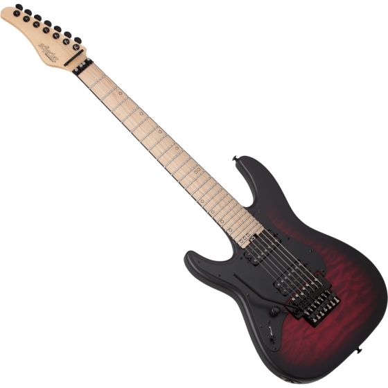 Schecter Miles Dimitri Baker-7 FR Lefty Guitar, 2138