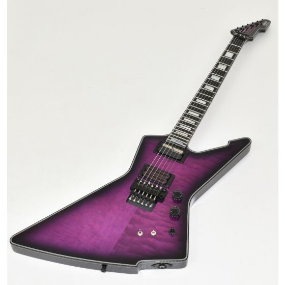 Schecter E-1 FR S SE Guitar Trans Purple Burst B-Stock 2241, 3071