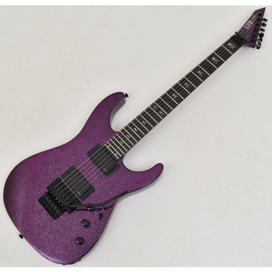 ESP LTD KH-602 Kirk Hammet Guitar Purple Sparkle B-Stock 2903, LKH602PSP