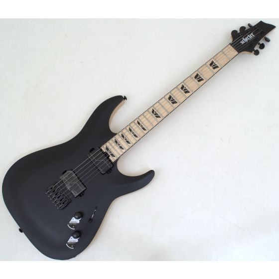 Schecter C-1 SLS Custom Guitar Satin Black B-Stock 1809, 1382