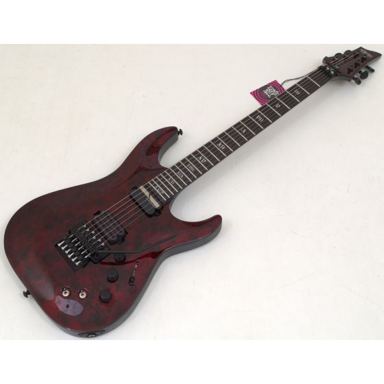 Schecter C-1 FR-S Apocalypse Guitar Red Reign B Stock 1670, 3057