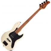 Schecter J-4 Sixx Electric Bass Worn Ivory, SCHECTER355