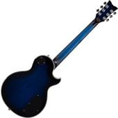 Schecter Solo-II Supreme Lefty Guitar See Thru Blue Burst, 2593