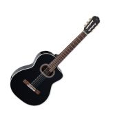 Takamine GC6CE Acoustic Electric Classical Guitar Black Finish, TAKGC6CEBLK