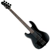 ESP LTD Surveyor '87 Lefty Electric Bass Black, LSURVEYOR87BLKLH