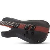 Schecter Rob Scallon C-1 Lefty Guitar Satin Dark Roast, 904