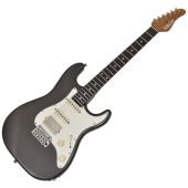 Schecter USA Custom Shop Traditional Wembley HSS Guitar Charcoal Aged Nitro, 7146