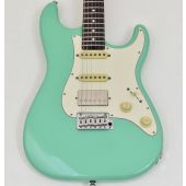 Schecter USA Custom Shop Traditional Wembley HSS Guitar Seafoam Green, 7144