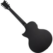 Schecter Regulo Caro-7 Acoustic Electric Guitar Satin Black, 3719