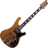 Schecter Stargazer-6 Vibrato Electric Guitar Metallic Gold, 677