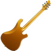 Schecter Stargazer-6 Vibrato Lefty Guitar Metallic Gold, 687