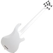 Schecter Stargazer-5 Lefty Electric Bass Gloss White, 690