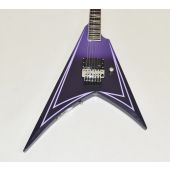 ESP LTD Alexi Laiho Hexed Purple Fade Satin Guitar with Case, LALEXIHEXED