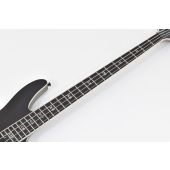 Schecter SLS ELITE-4 Evil Twin Bass in Satin Black Mint, 1392