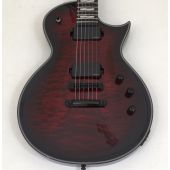 ESP E-II Eclipse QM See Thru Black Cherry Sunburst Guitar B-Stock 8532, E-II Eclipse STBCSB