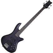 Schecter Stiletto Studio-4 Electric Bass See-Thru Black Satin, 2711