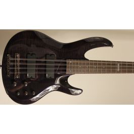 ESP LTD B-208FM See Thru Black 8 String Bass Guitar