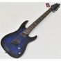 Schecter Omen Elite-7 Multiscale Guitar See-Thru Blue Burst B-Stock 2594, 2464