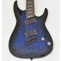 Schecter Omen Elite-7 Multiscale Guitar See-Thru Blue Burst B-Stock 2594, 2464