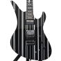 Schecter Synyster Custom-S Guitar Gloss Black Silver Pin Stripes, 1741