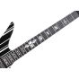 Schecter Synyster Custom-S Guitar Gloss Black Silver Pin Stripes, 1741