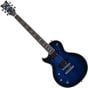 Schecter Solo-II Supreme Lefty Guitar See Thru Blue Burst, 2593