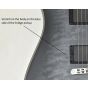 Schecter C-1 Platinum Guitar See-Thru Black Satin B-Stock 1089, 790