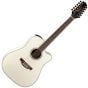 Takamine GD37CE-12 String Acoustic Electric Guitar Pearl White, TAKGD37CE12PW