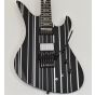 Schecter Synyster Custom-S Guitar Gloss Black Silver Pin Stripes B-Stock 0530, SCHECTER1741