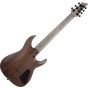 Schecter Omen Elite-7 Lefty Guitar Black Cherry Burst, 2461