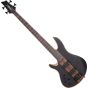 Schecter Charles Berthoud CB-4 Lefty Bass See Thru Black Satin, 2872