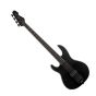 ESP LTD AP-4 Black Metal Lefty Bass B-Stock, LAP4BKMBLKSLH