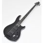 Schecter SLS ELITE-4 Evil Twin Bass in Satin Black Mint, 1392