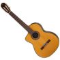 Takamine TC132SC Lefty Classical Acoustic Electric Guitar Natural, TAKTC132SCLH