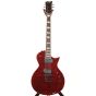 ESP Eclipse-II QM w/Case See Thru Black Cherry Electric Guitar, EECLSTDSTBC